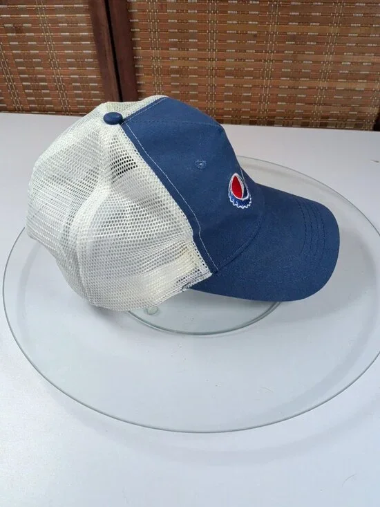Pepsi Cola Snapback Mesh Trucker Hat Cap SodaGear Soda Gear Vintage - Picture 2 of 10
